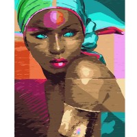 Картина по номерам Краски Африки, 40х50 см(VA-0708)