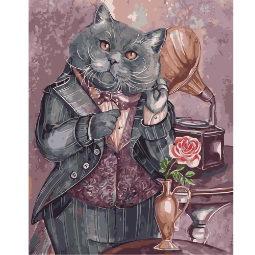 Картина по номерам Мелодия мыслей, 40х50 см(VA-1458)