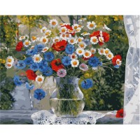 Картина по номерам Strateg Аромат летнего вечера, 40х50 см