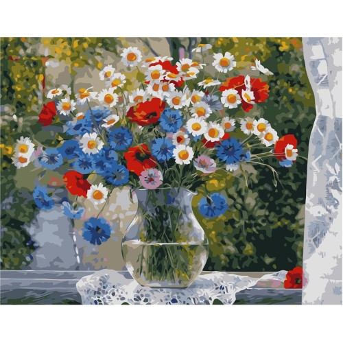 Картина по номерам Strateg Аромат летнего вечера, 40х50 см