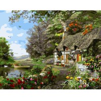 Картина по номерам Strateg Утренние краски, 40х50 см