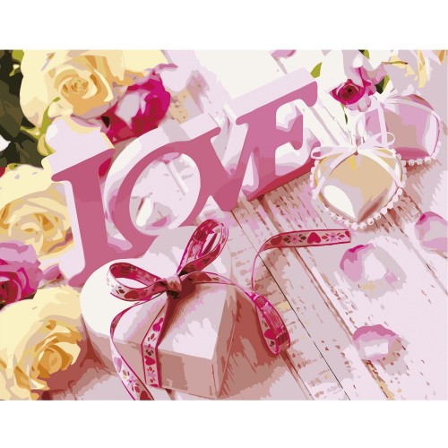 Картина по номерам Strateg Love, 40х50 см