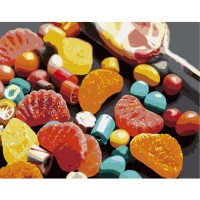 Картина по номерам Strateg Карамельки, 40х50 см