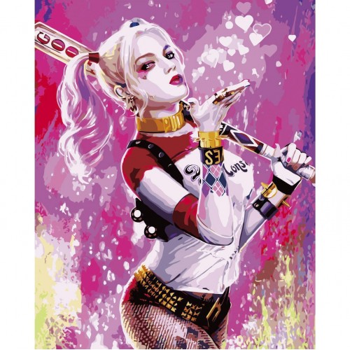 Картина по номерам Strateg Харли Квин 2, 40х50 см