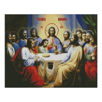 Алмазная мозаика Strateg «Тайная вечеря», 40х50 см