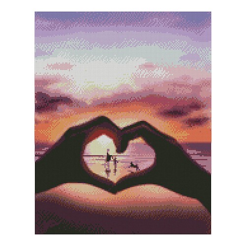 Алмазная мозаика Strateg «Семейная мечта», 40х50 см