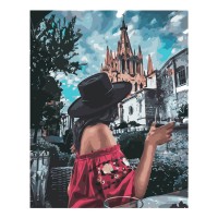 Картина по номерам Strateg Готическая романтика, 40х50 см